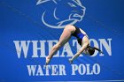 Diving vs USCGA  Wheaton College Swimming & Diving vs US Coast Guard Academy. - Photo By: KEITH NORDSTROM : Wheaton, Swimming, Diving